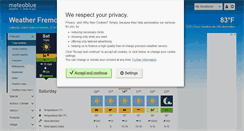 Desktop Screenshot of meteoblue.com